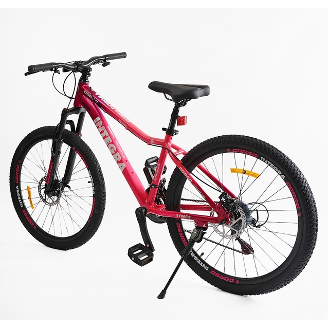 Велосипед 26 AL Corso «INTEGRA» NG-26595 алюміній 15", (к-т SHIMANO) рожевий фото westvelo.com