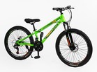 Велосипед 24 ST Corso «PRIMARY» PR-24915 сталь 11", (к-т Saiguan) салатовий фото westvelo.com