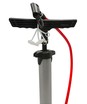 Насос авто HAND pump,(608) сталевий сірий, 2-ний наконечник (AV/FV) фото westvelo.com