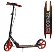 Самокат дитячий 2-х колісний, PU Skyper NL-14792 червоно-чорний, Ø200mm, AL, ручне гальмо фото westvelo.com