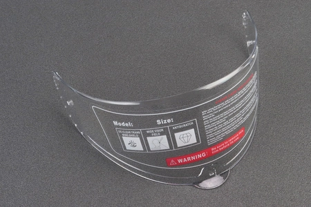 Скло мото шолома закритого "BLD" «M66» прозоре