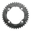 Зірка шатунів передня накладна AL CROSSER чорна на 38T 12S фото westvelo.com