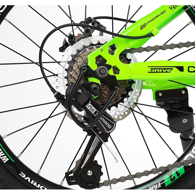 Велосипед 20 ST Corso «SPIRIT» ST-20622 сталь 12", (к-т SHIMANO) салатовий фото westvelo.com
