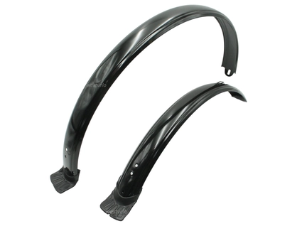 Крила 28 сталеві чорні з доточкою