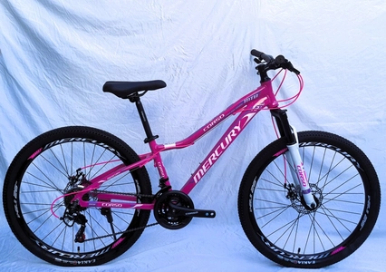 Велосипед 26 AL Corso «MERCURY» MR-26622 алюміній 13", (к-т SHIMANO) рожевий