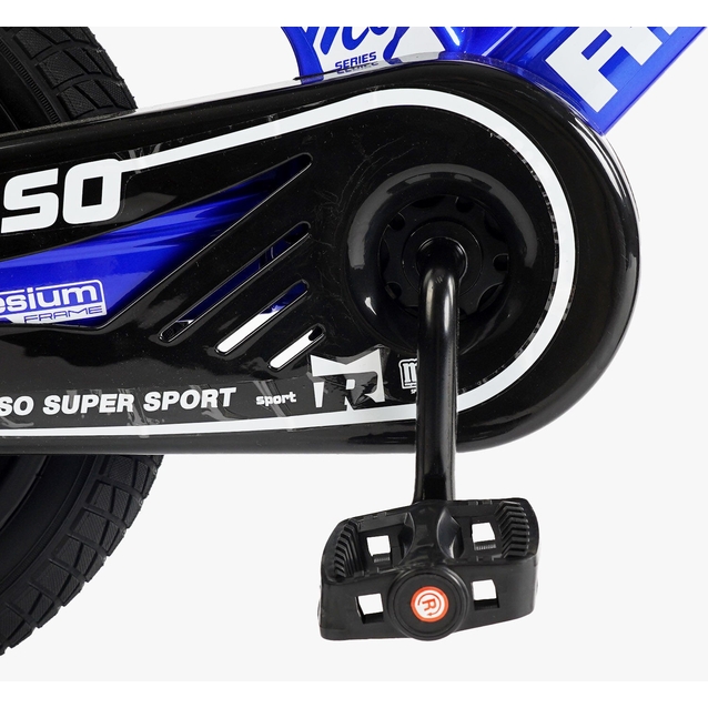 Дитячий велосипед 14 MG Corso «REVOLT» MG-14015, магнієва рама, синій фото westvelo.com