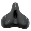 Сідло мтв на глагол з отвором VADER VD1157B-02, (160х280мм) AFT, чорний фото westvelo.com