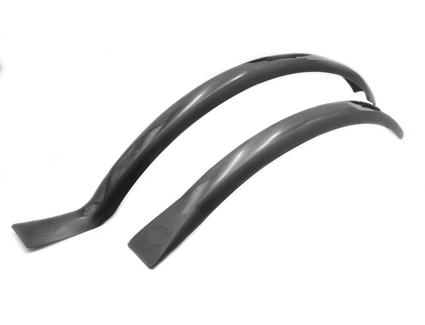 Крила 26 металопластик Польша чорні з доточкою, з підпорами