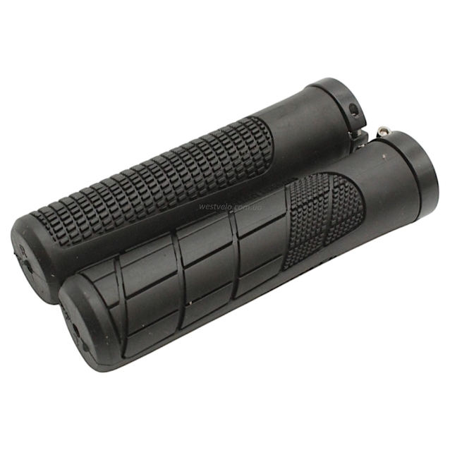 Гріпси прямі чорні з замком чорним ODI (WOLF BASE) (405) фото westvelo.com