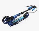Самокат дитячий 2-х колісний, PU Best Scooter «RIO» R-31420 синій, Ø145mm, передній амортизатор, AL гальмо фото westvelo.com