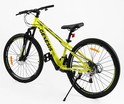 Велосипед 26 ST Corso «GENESIS» T-26049 сталь 13", (к-т SunRun) жовтий фото westvelo.com