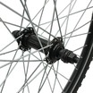 Колеса 24 перед+зад, обід 2-ний чорний, втулка Falcon + к-т.+ камери і шиповані покришки 24-2.125 фото westvelo.com