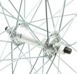Колесо 28 перед, обід 2-ний чорний, втулка AL на віночках фото westvelo.com