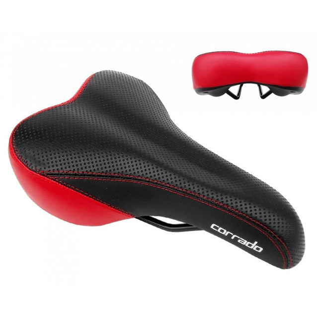 Сідло мтв на глагол CORRADO-ARDIS, чорно-червоне фото westvelo.com
