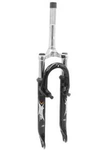 Вилка 20 аморт. різьб. LOGAN №720 (750) V-brake шток L-180mm р.з L-85mm чорна