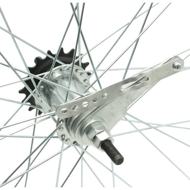 Колесо 28-29 зад, обід AL 1-ний сірий,  втулка Falcon + к-т фото westvelo.com