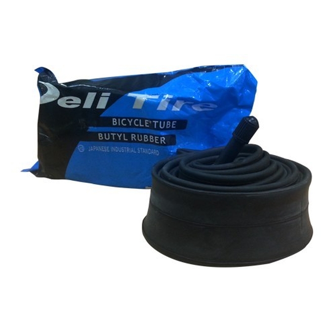 Камера 14 прямий ніпель AV 33 mm DELI TIRE (1.75-2.125) фото westvelo.com