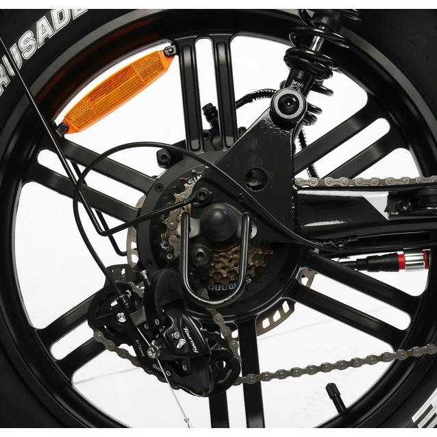 Електрофетбайк 20 ST Corso «KOMODO MAX» KM-84309 сталь, двигун 1200W, акумулятор 60V 21Ah літієвий, (к-т SHIMANO) чорний, литі колеса фото westvelo.com