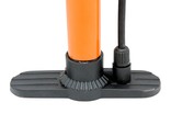 Насос авто сталевий HAND pump, (608) помаранчевий, 2-ний наконечник (AV/FV) фото westvelo.com