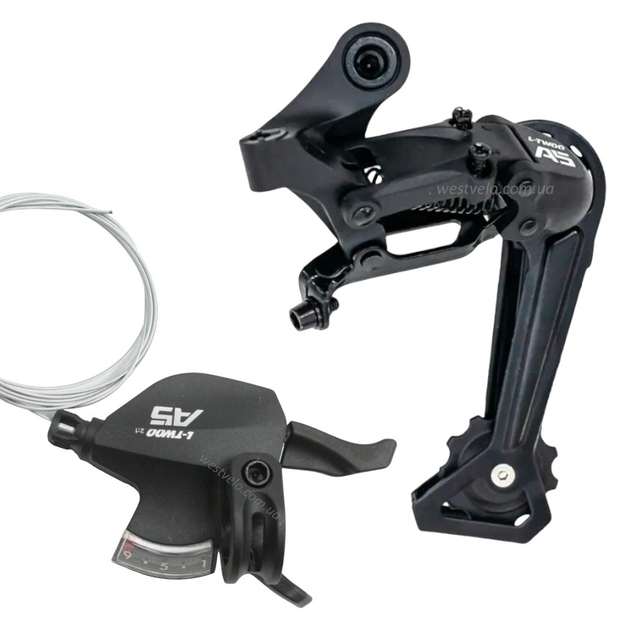 Групсет 1+9 шв. LTWOO А5 (монетки+задній перемикач) фото westvelo.com
