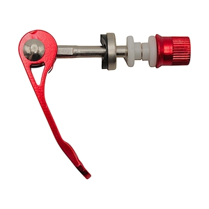 Ексцентрик труби сідла алюміній червоний L 65-70мм.