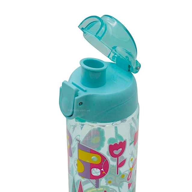 Фляга 700 ml " Camp Smiggle" пластмасова, блакитна фото westvelo.com