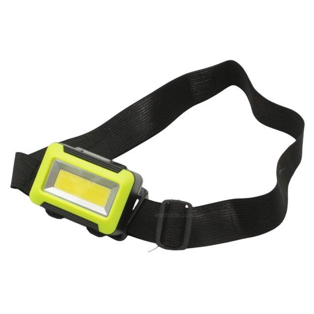 Ліхтар налобний на батарейках CY-2068 (RB018) (COB 3xAAA) фото westvelo.com