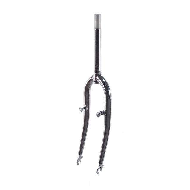 Вилка 24 сталева з кріпленням V-brake L-210mm р.з L-115mm чорно-коричнева фото westvelo.com