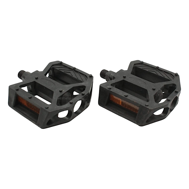 Педалі пластик А-42, чорні фото westvelo.com
