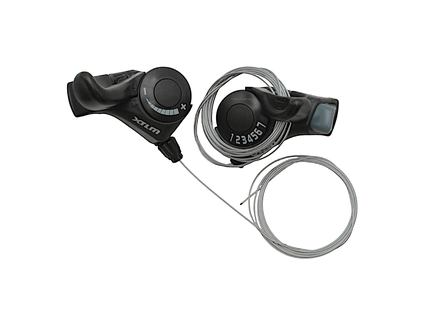 Манетки 3+7 шв.(пів автомат) XTLM (під шимано)