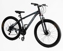 Велосипед 27.5 AL Corso «LEGEND» LG-27812 алюміній 15,5", (к-т SHIMANO) графітово-блакитний фото westvelo.com