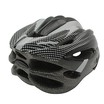 Вело шолом "TK Sport" 073 (56 см) з мигалкою, чорно-білий фото westvelo.com
