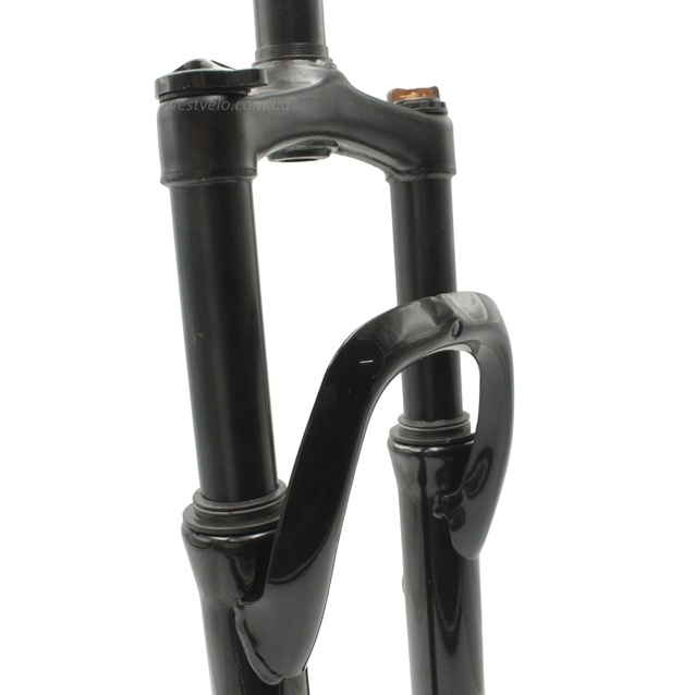 Вилка 27.5 аморт. безрізьб. Ø28.6mm L-190mm disk Weiyi (951) чорна (lockout) фото westvelo.com
