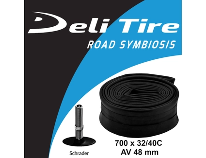 Камера турист 28. довгий ніпель AV 48mm DELI TIRE (32-40)
