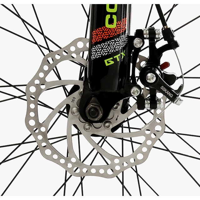 Велосипед 24 ST Corso «STARK» SK-24392 сталь 12", (к-т Saiguan) салатовий фото westvelo.com