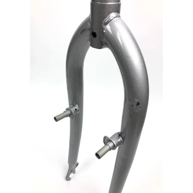 Вилка 20 сталева Ø25.4mm V-brake L-200mm р.з L-95mm сіра фото westvelo.com