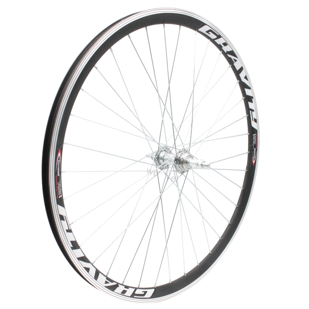 Колесо 27,5 зад, обід 2-ний чорний, втулка М на віночках фото westvelo.com