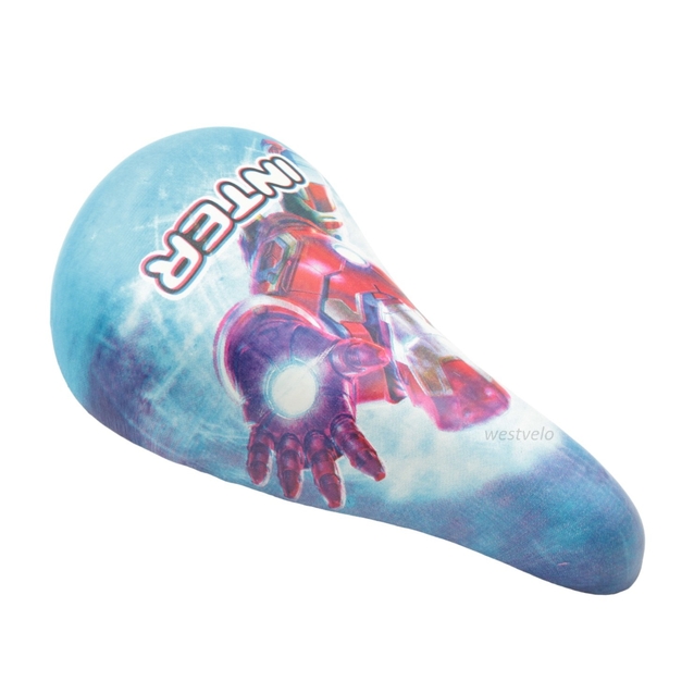 Сідло дитяче INTER Iron Man (мультик) фото westvelo.com