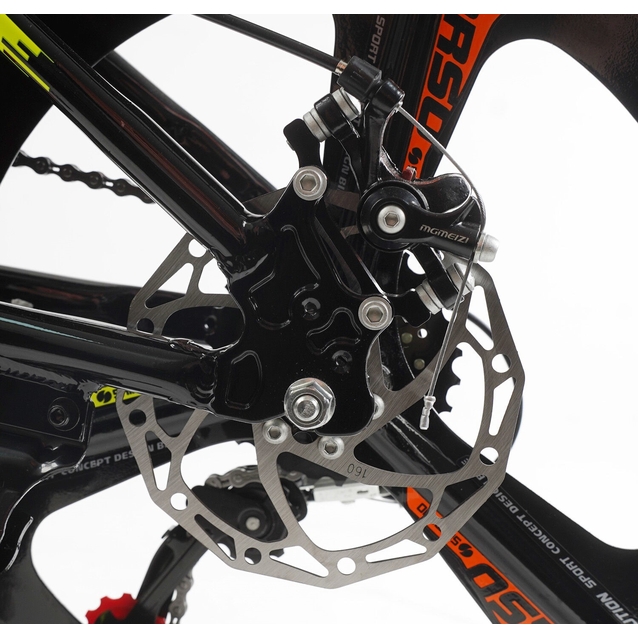 Велосипед 20 AL Corso «EVOLUTION» EV-20617 алюміній 11", (к-т SHIMANO) чорно-помаранчевий фото westvelo.com