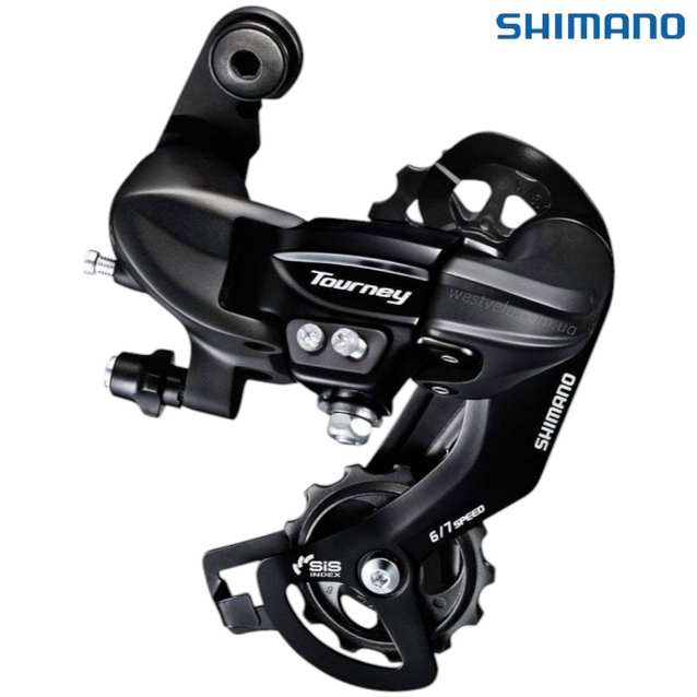 Перекидка задня Shimano Tourney TY-300 на болт репліка фото westvelo.com