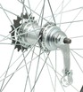 Колесо 26 зад, обід 2-ний чорний, втулка Чехія + к-т (Gravity) фото westvelo.com