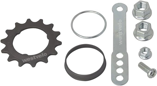 Комплект до задньої втулки Falcon (черв'ячна) зірка 18 зуб.