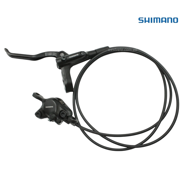 Гідравлічні гальма SHIMANO (BL MT-200) SH-L - 8511 лівий, передні гальма, в зборі L-820mm фото westvelo.com