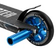 Самокат трюковий Best Scooter «SKULLS» BS-77566 чорно-синій, HIC-система, пеги, AL диск та дека, колеса PU Ø110mm, ширина керма - 60 см фото westvelo.com