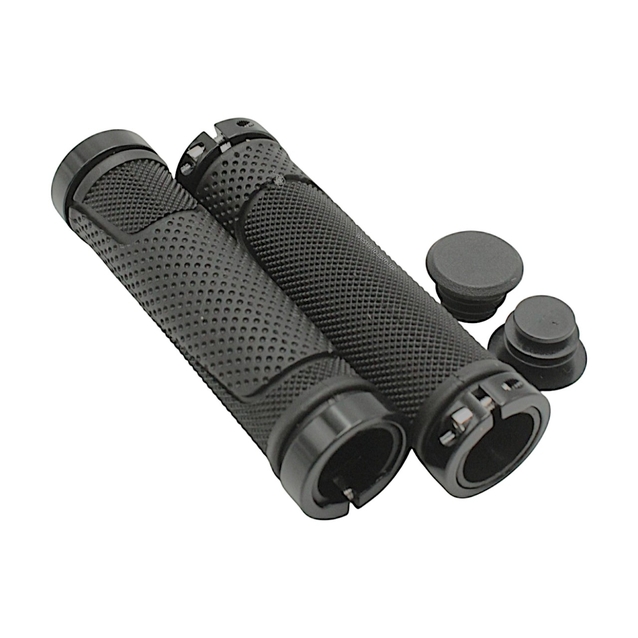 Гріпси ARDIS (HL-G308) з замком чорні 130мм фото westvelo.com