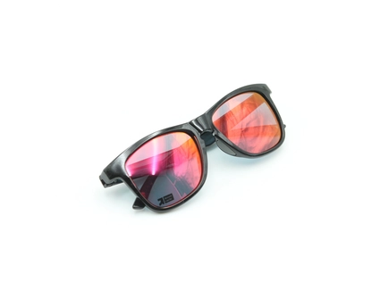 Окуляри вело  Green Cycle GC-GL.5303  зі 1-ю поляризованою  REVO лінзою + футляр чохол, чорні