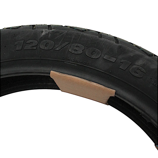 Покришка "16" 120/80-16 Б/К DELI TIRE Індонезія SC-109R дорожня ТL фото westvelo.com