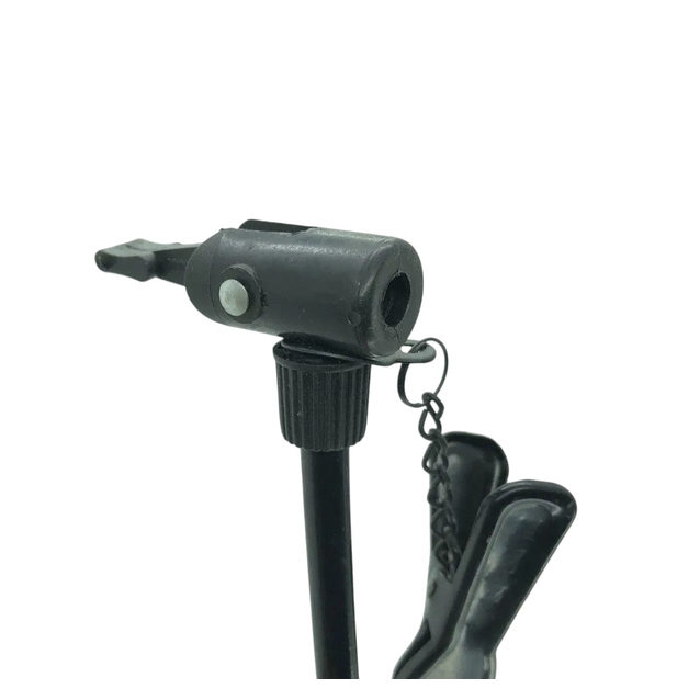 Насос вело алюміній "Ромашка" сірий L-300mm фото westvelo.com