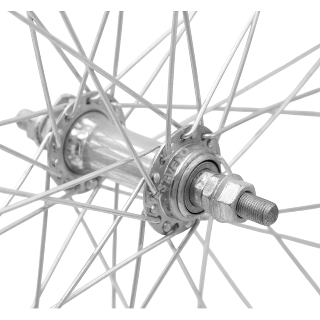 Колесо 26 перед, обід 2-ний червоний, вт. ST. на віночках фото westvelo.com