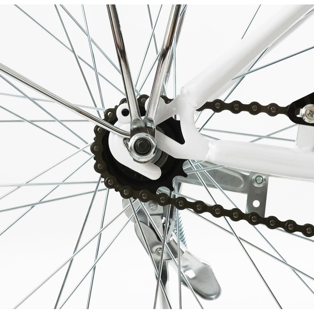 Міський велосипед 28 ST Corso «MONTANA» MT-28910 сталь 20", білий фото westvelo.com